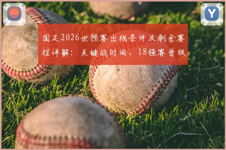 国足2026世预赛出线条件及剩余赛程详解：关键战时间、18强赛晋级规则与亚洲名额全面分析